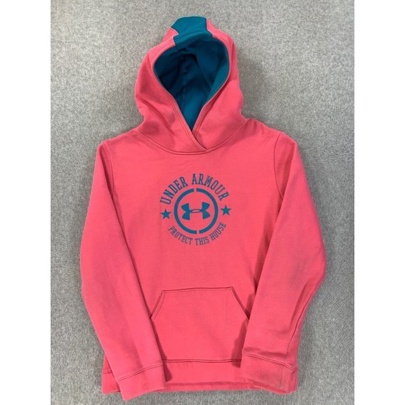 Under Armour Other - Under Armour Storm Loose Fit Hoodie Sweatshirt (Girl's XL) Pink‎